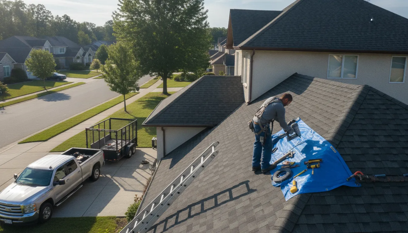 Trusted Storm Damage Roof Repair for Morganfield Homes & Businesses